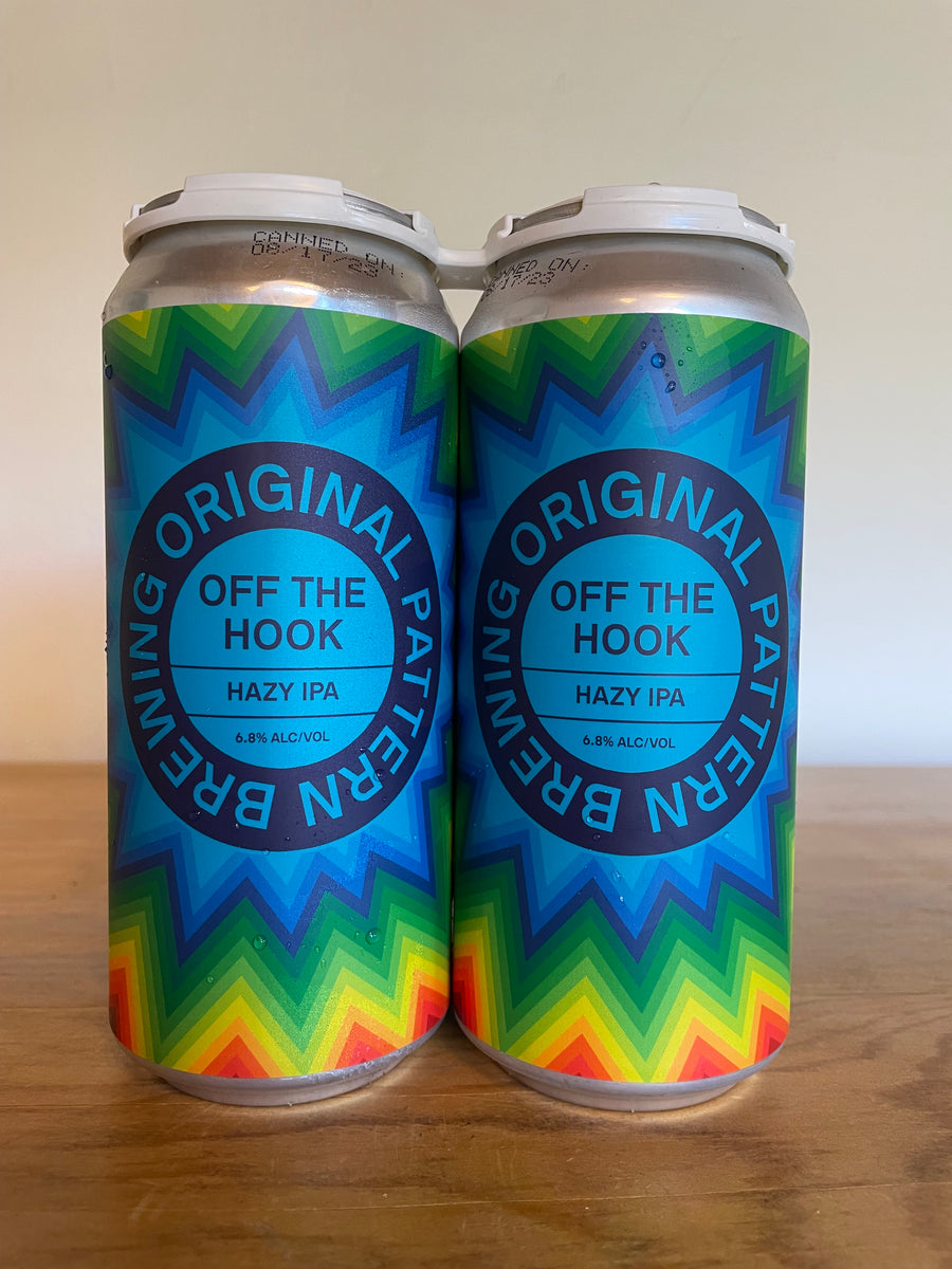 Original Pattern, Off The Hook, Hazy IPA (4-pk)