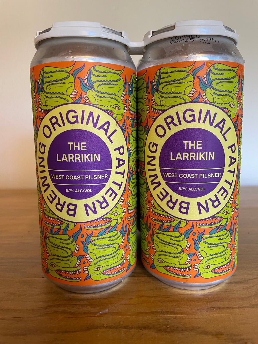 Original Pattern, The Larrikin, West Coast Pilsner (4-pk)
