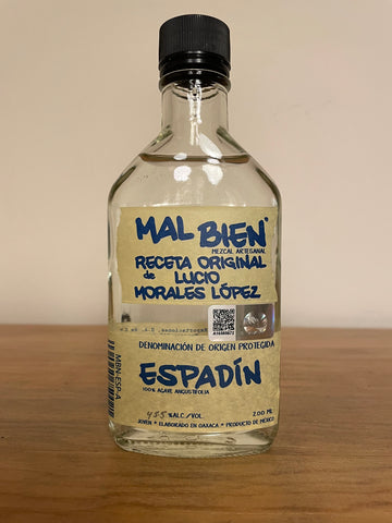 Mal Bien 'Espadin' Lucio Morales Lopez Mezcal (200 ml)