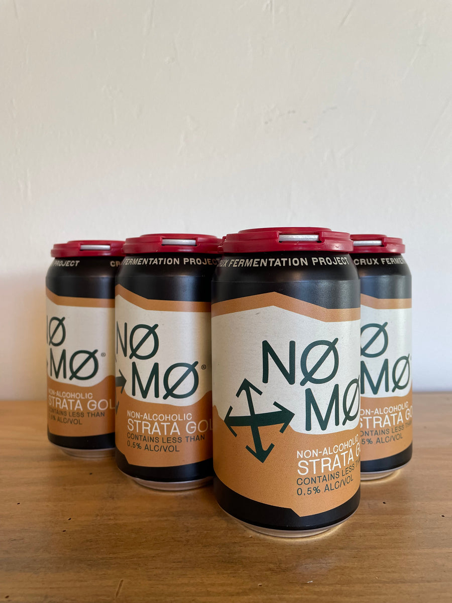 Crux 'No Mo Alcohol' Non-Alc Strata Gold (6-pk)