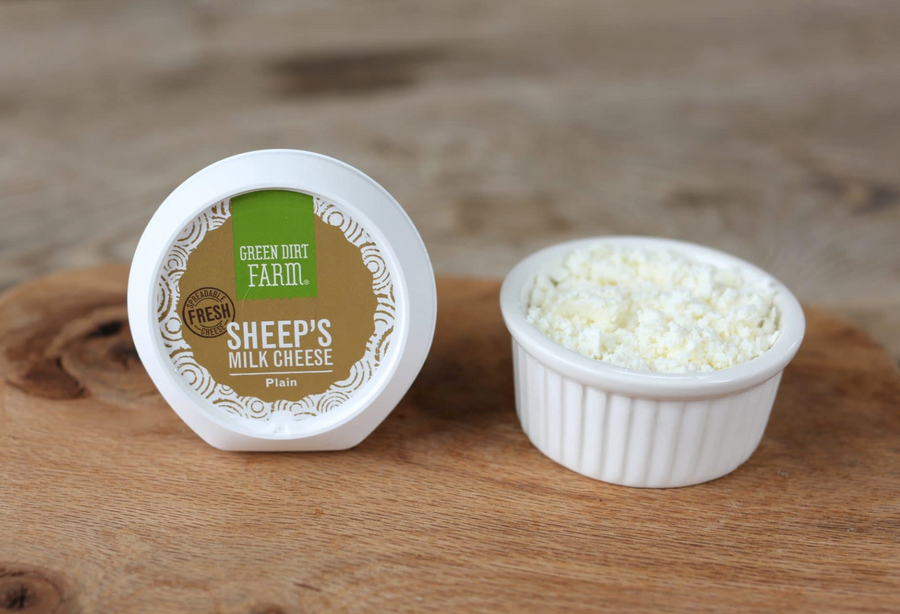 Green Dirt Farm Spreadable Fresh Sheep's Milk Cheese