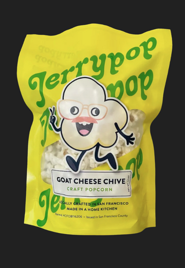 Jerrypop Goat Cheese Chive Popcorn