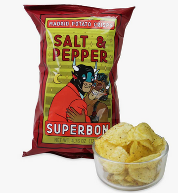Superbon 'Salt + Pepper' Potato Chips
