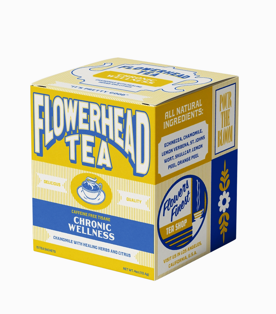 Flowerhead Chronic Wellness Tea Bags