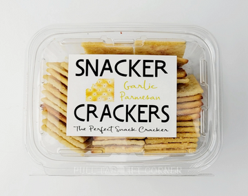 Snacker Crackers Garlic Parmesan Saltine Crackers