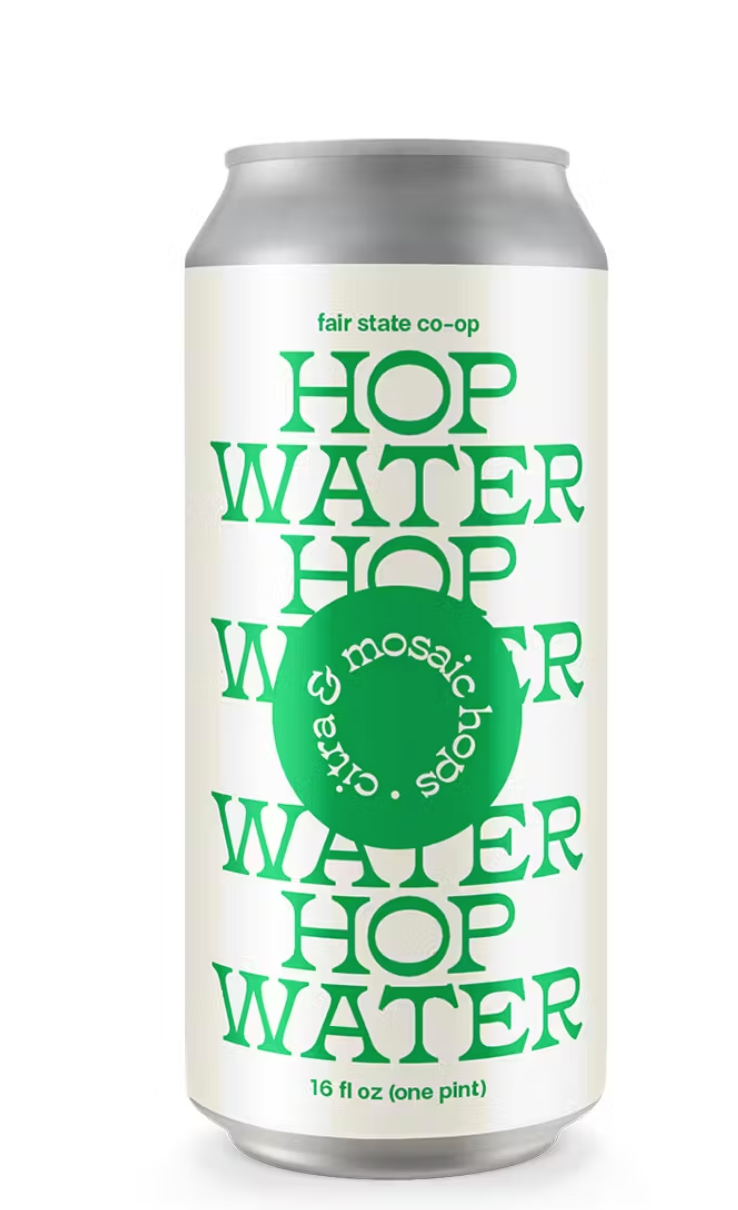 Fair State, Non Alcoholic Citra & Mosaic Hop Water (Can)