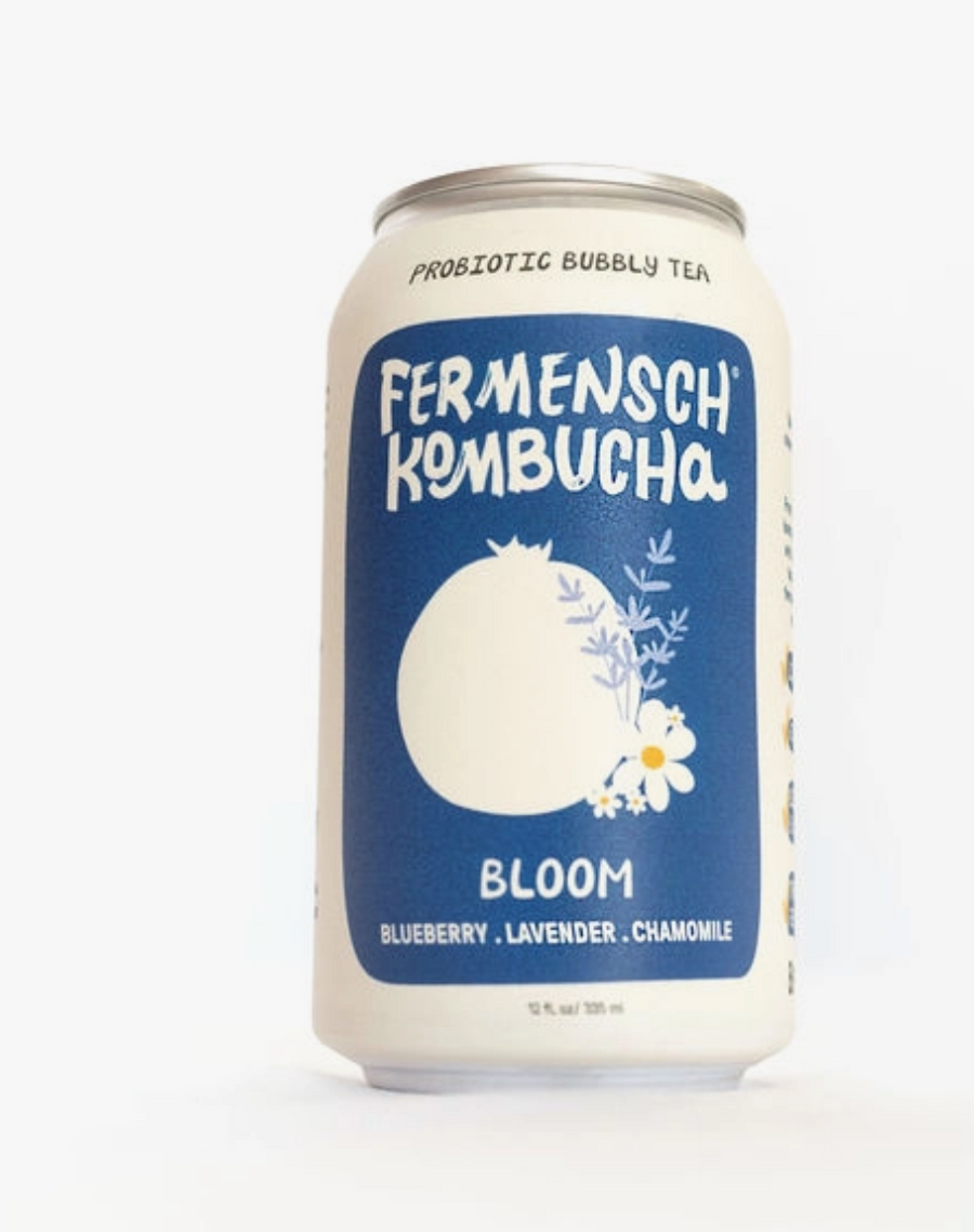 Fermensch 'Bloom' Blueberry Lavender Chamomile Kombucha