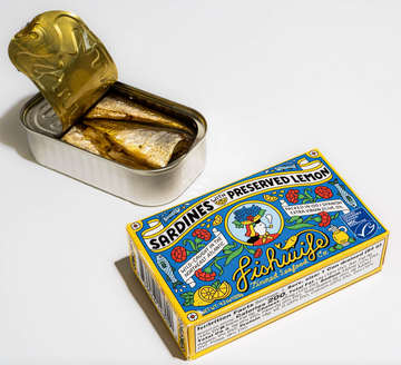 Fishwife Sardines with Preserved Lemon