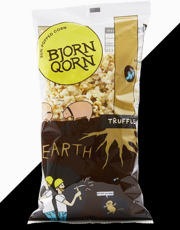 BjornQorn 'Earth' Truffle Popcorn