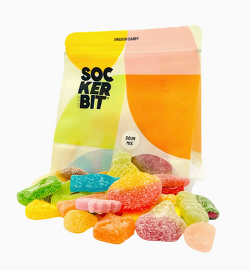Sockerbit 'Sour' Swedish Candy Mix