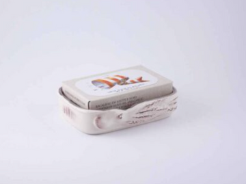 Jose Gourmet 'White Octopus' Ceramic Tin Holder