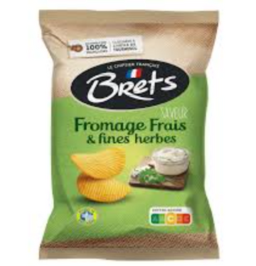 Bret's 'Fromage Frais Et Fines Herbes' Potato Chips