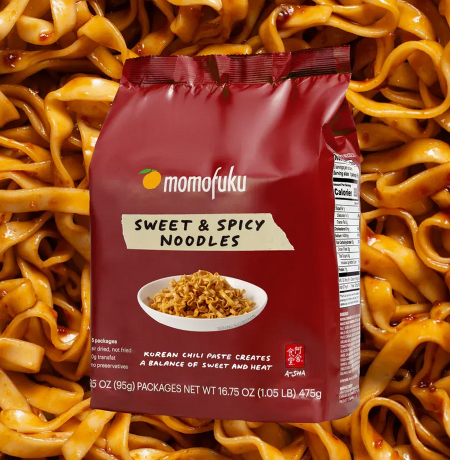 Momofuku Sweet & Spicy Noodles