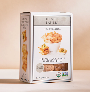 Rustic Bakery Olive Oil & Sel Gris Bites (4 oz)