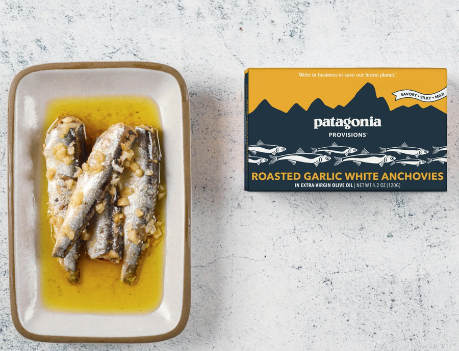 Patagonia Provisions White Anchovies with Roasted Garlic