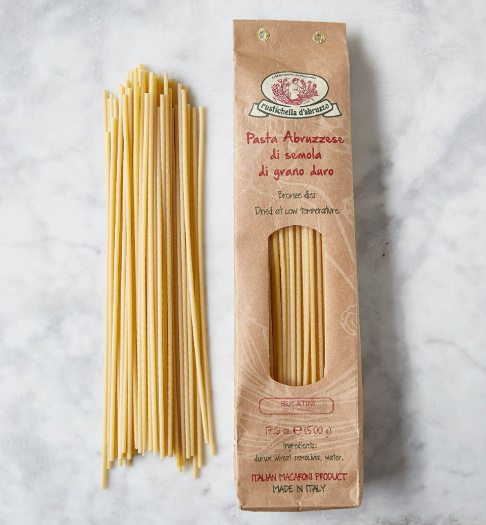 Package of Rustichella d'Abruzzo Bucatini Pasta