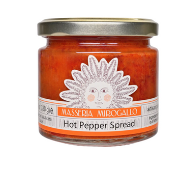 Jar of Masseria Mirogallo Mirogallo Hot Pepper Spread