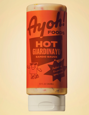 Bottle of Ayoh! Hot Giardinayo