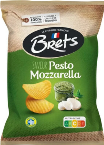 Bret's 'Pesto Mozzarella' Potato Chips