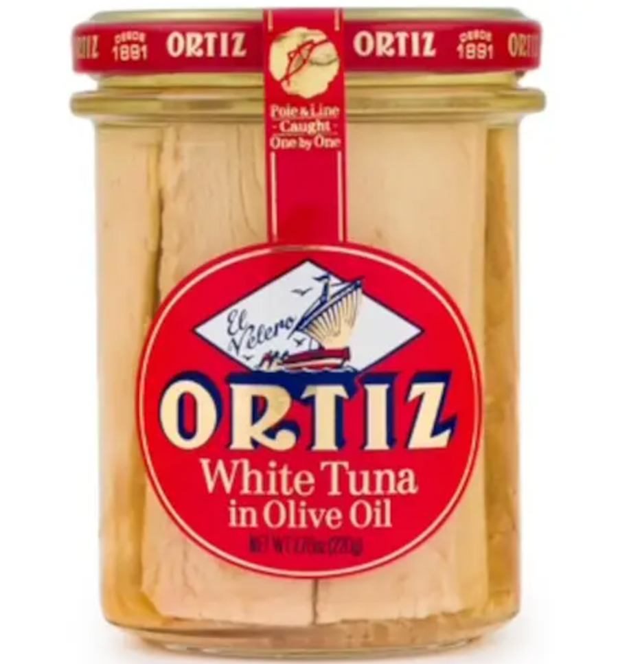 Jar of Ortiz 'Bonito del Norte' White Tuna