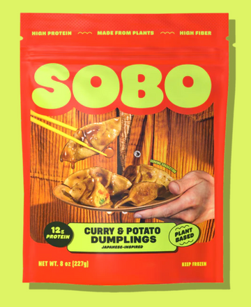 Sobo Plant-based 'Curry & Potato' Dumplings