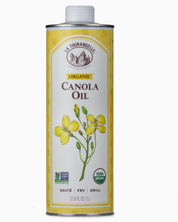 Can of La Tourangelle Organic Canola Oil