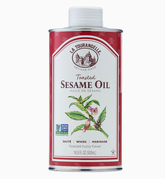 Can of La Tourangelle Toasted Sesame Oil