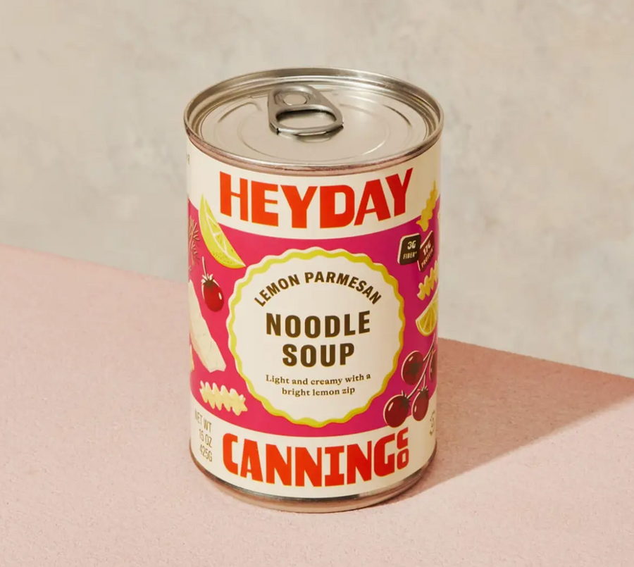 Heyday Canning Co. Lemon Parmesan Noodle Soup