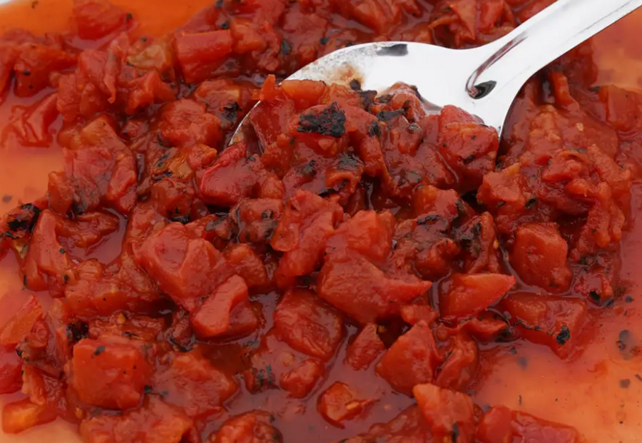 Bianco DiNapoli Organic Fire Roasted Chopped Tomatoes (28oz )