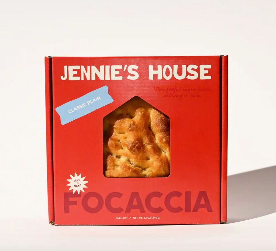 Jennie's House Take + Bake Focaccia Plain 