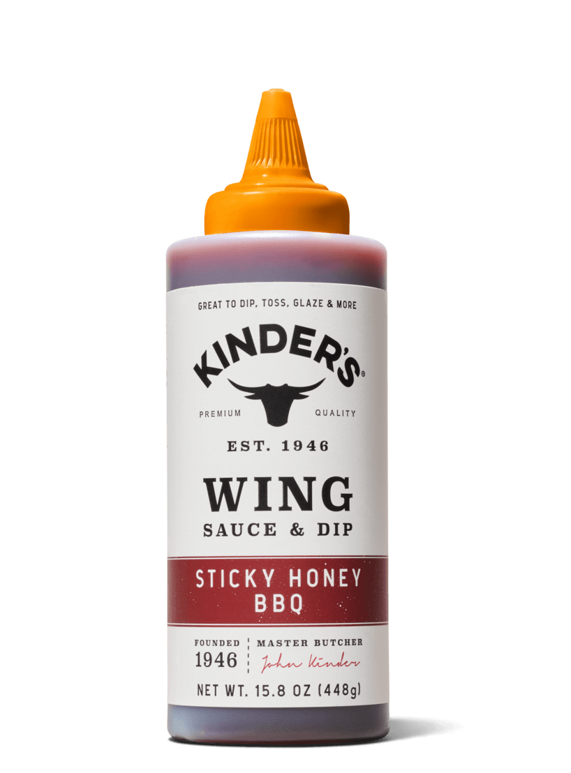 Kinder's 'Sticky Honey BBQ' Wing & Dipping Sauce