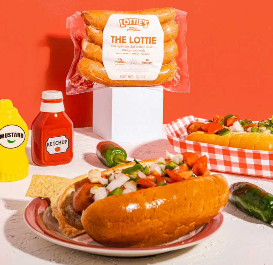 Lottie's Meats 'The Lottie' Smoked Pork Sausage
