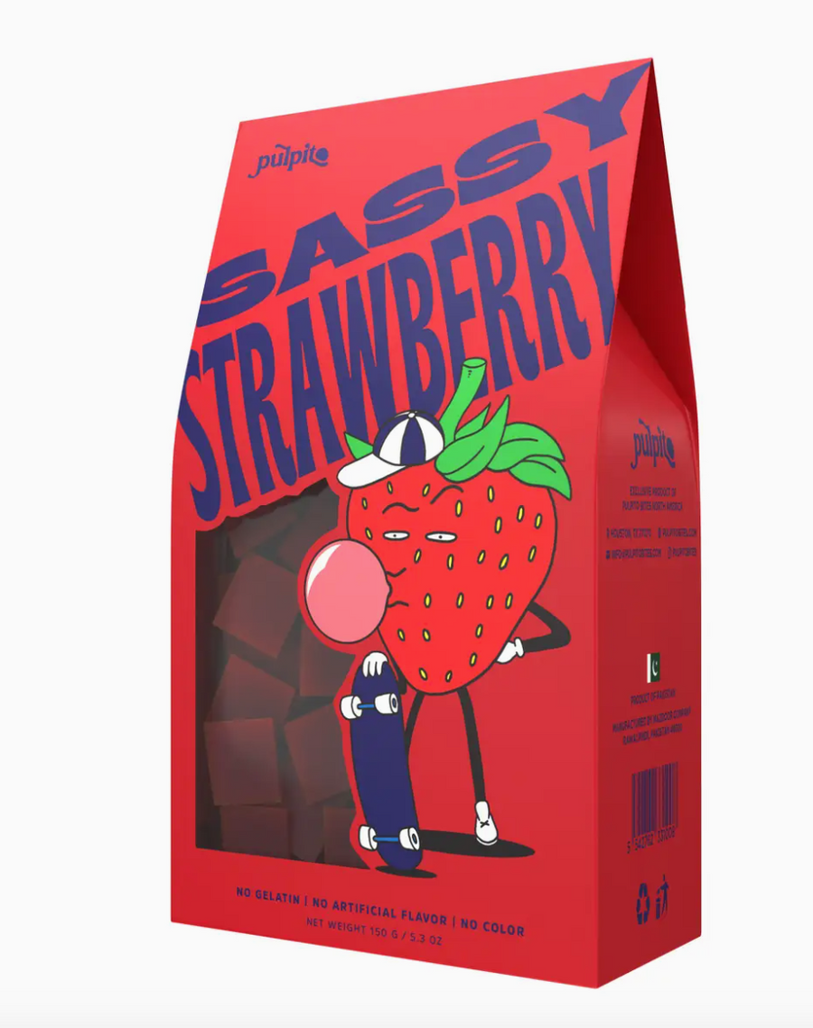 Pulpito Fruit Bites Sassy Strawberry