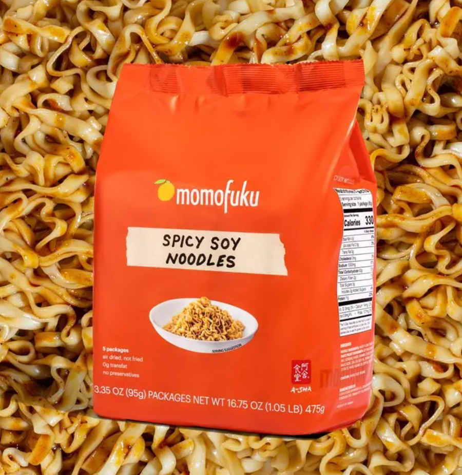 Momofuku Spicy Soy Noodles