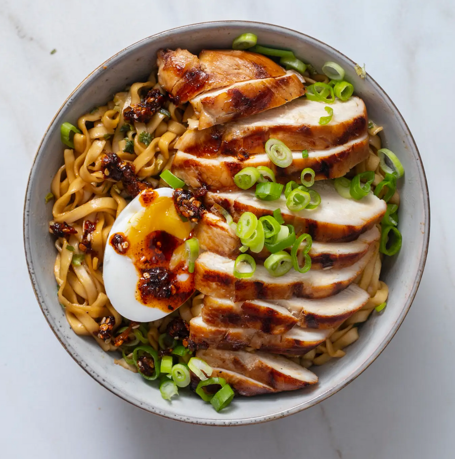 Momofuku Spicy Soy Noodles
