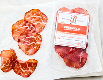 package of Brooklyn Cured Sliced Beef Bresaola