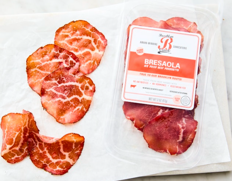 package of Brooklyn Cured Sliced Beef Bresaola