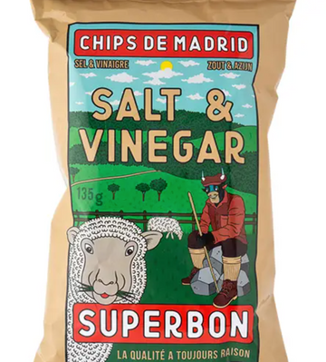 Superbon 'Salt & Vinegar' Potato Chips