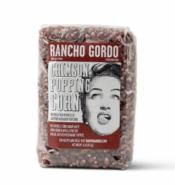 Rancho Gordo Crimson Popping Corn