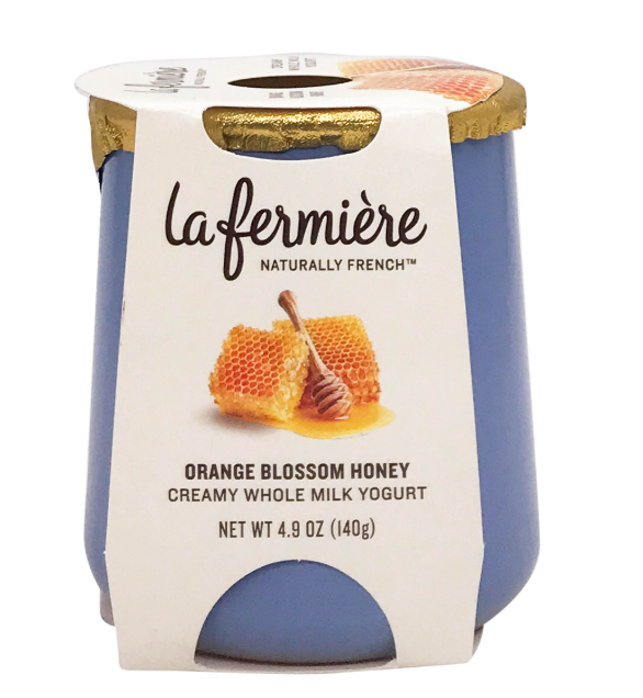 La Fermiere 'Orange Honey Blossom' French Whole Milk Yogurt