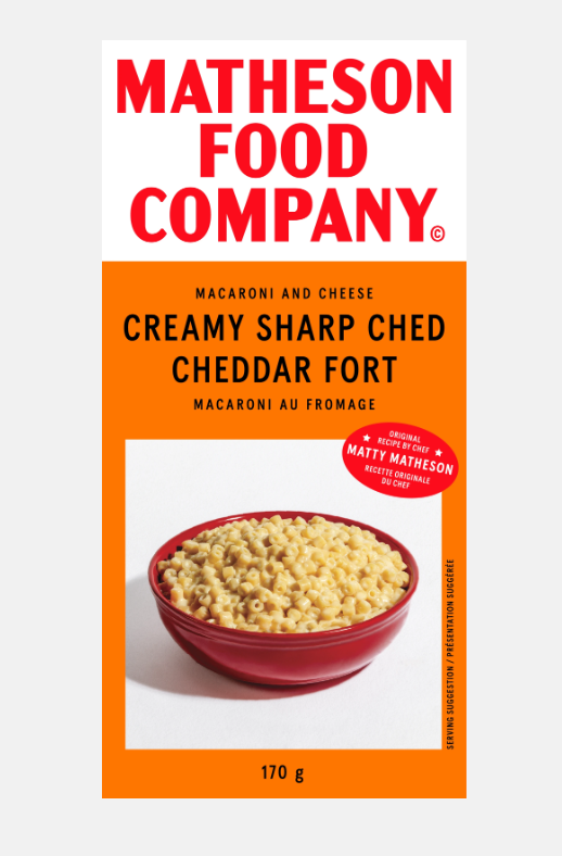 Matheson Food Company 'Creamy Sharp Ched' Macaroni and Cheese