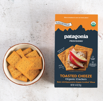 Patagonia Provisions Organic Toasted Cheese Crackers