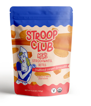 Stroop Club Traditional Caramel (Vegan) Mini Waffles