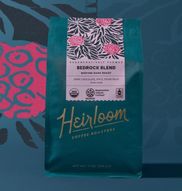 Heirloom Roasters 'Bedrock' Blend Certified Regenerative Coffee
