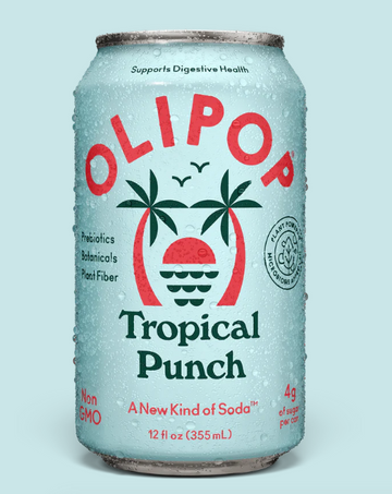 OLIPOP 'Tropical Punch' Prebiotic Soda