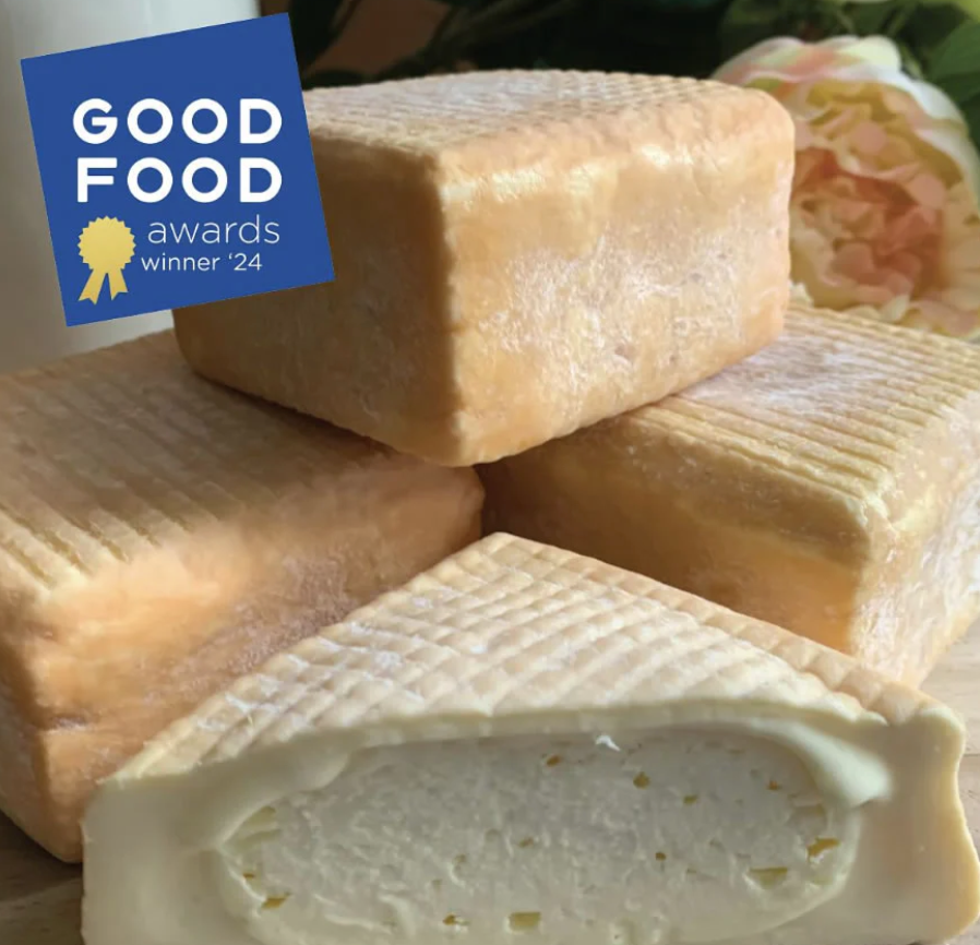 Tulip Tree Creamery 'Foxglove' Double Cream Washed Rind Cheese