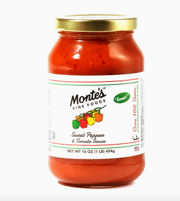 Monte's Fine Foods 'Sweet Pepper & Tomato' Sauce