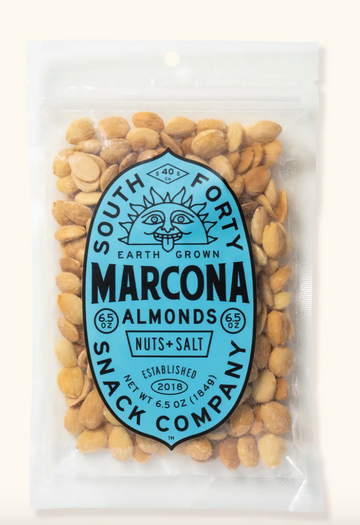 South Forty Provisions Roasted and Salted Marcona Almonds