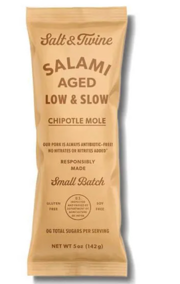 Salt & Twine Chipotle Mole Salami