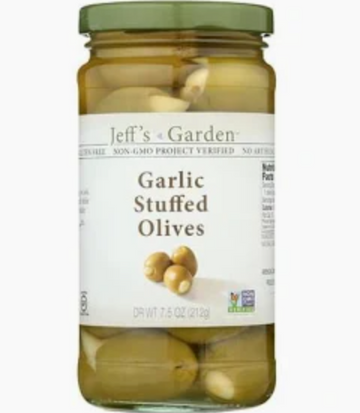 Jeff's Natural Garlic Stuffed Olives
